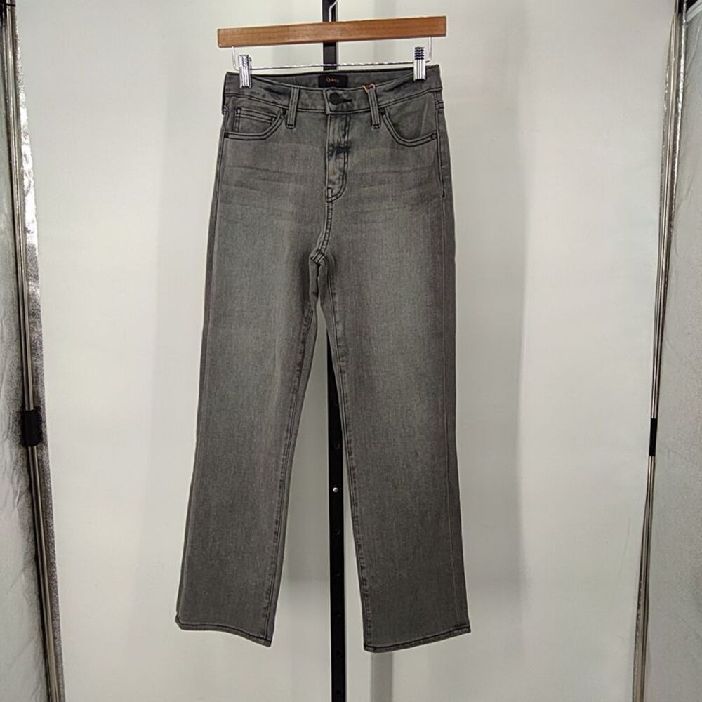 Quince Bella Stretch Straight Jeans Greyed Out 26